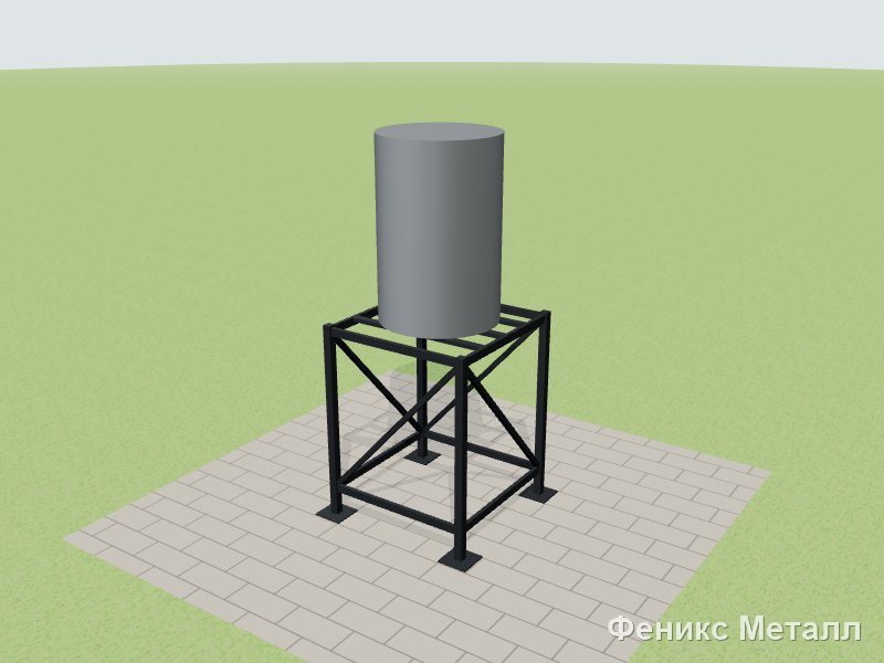 Подставка под бочку 1 м J01