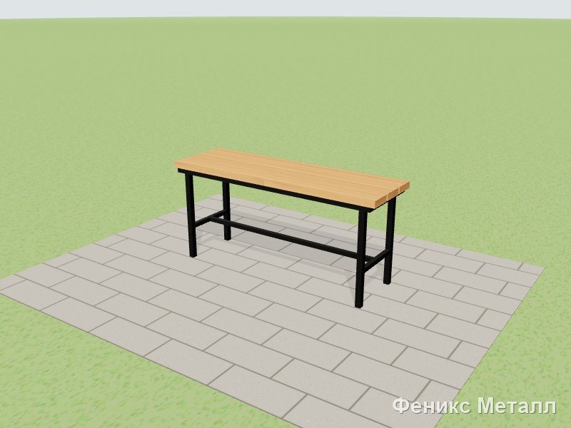 Скамейка простая L01