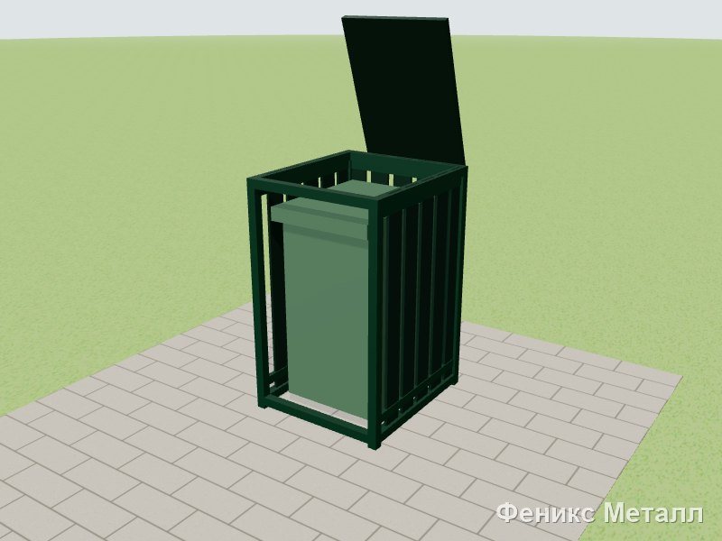 Домик для бака 120 л MS02