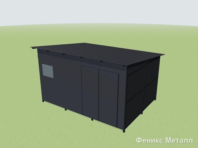 Хозблок 4×3 Q04