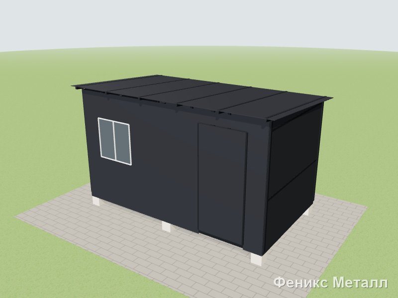 Бытовка 4×2,3 летняя Q11