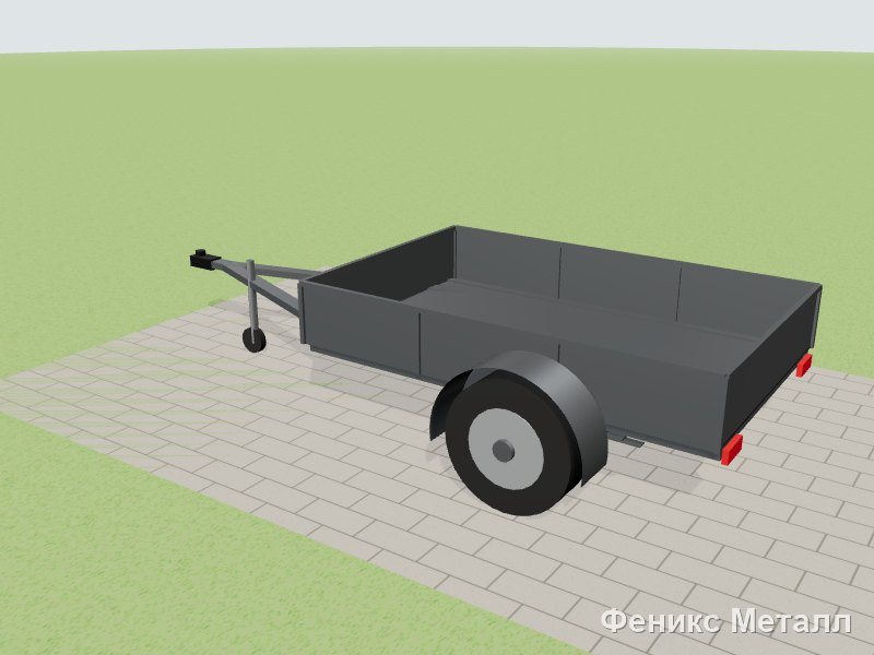 Прицеп «Легковой 2×1,3 м» T09