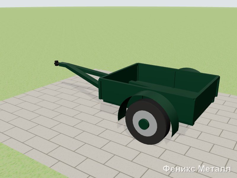Прицеп «Тележка эконом» T15