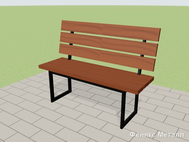 Скамейка «Лёгкая 40×20» U12