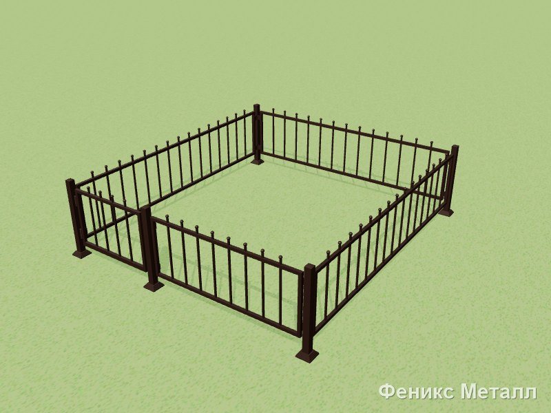Ограда «Шарики» V71